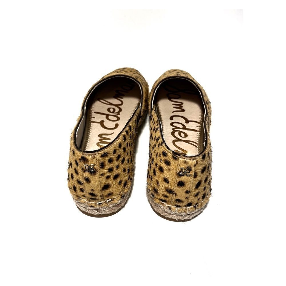 🎉HP 🎉NIB Sam Edelman Kesia Tan Cheeta Flats - Picture 7 of 11